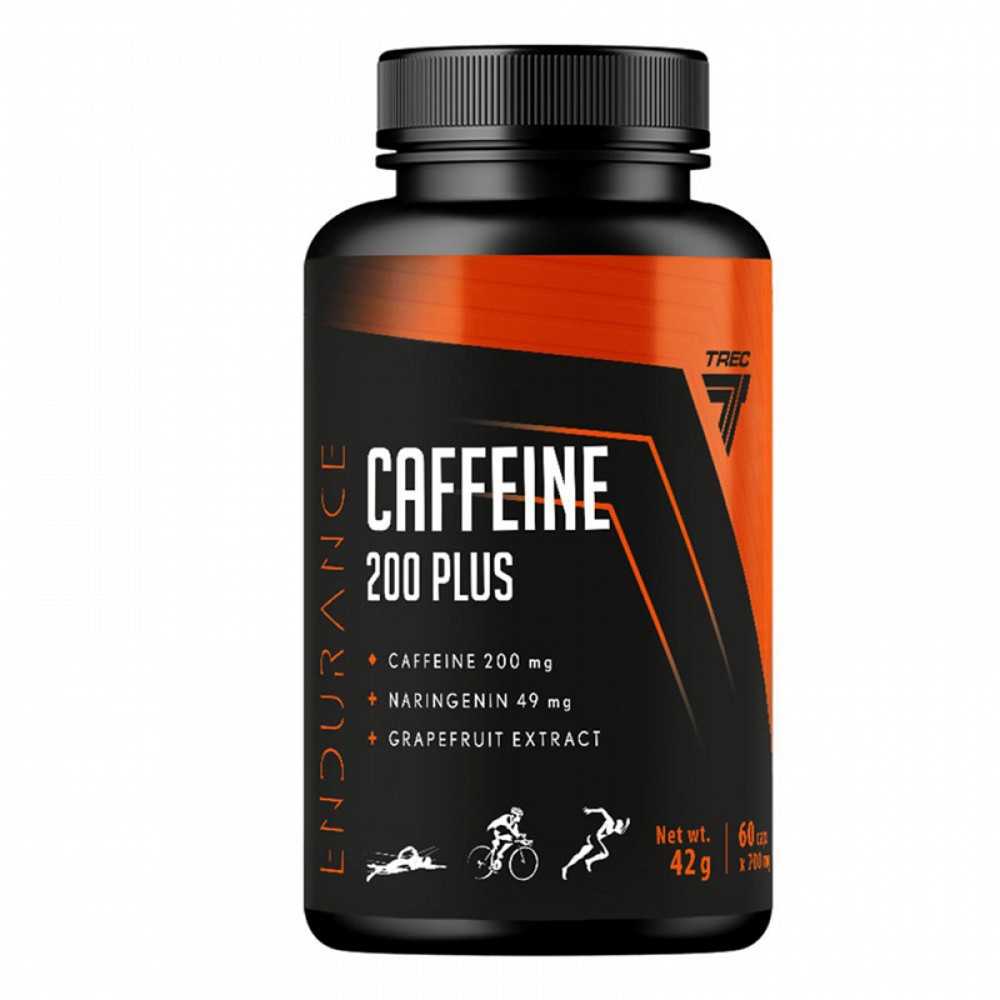 Кофеин Trec Caffeine 200 Plus 60 капс