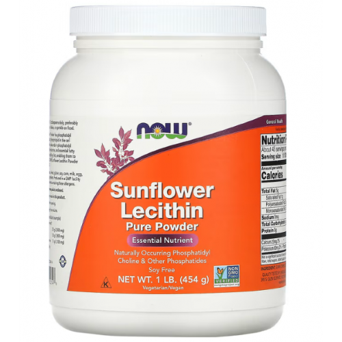 Подсолнечный Лецитин Now Sunflower Lecithin 454г