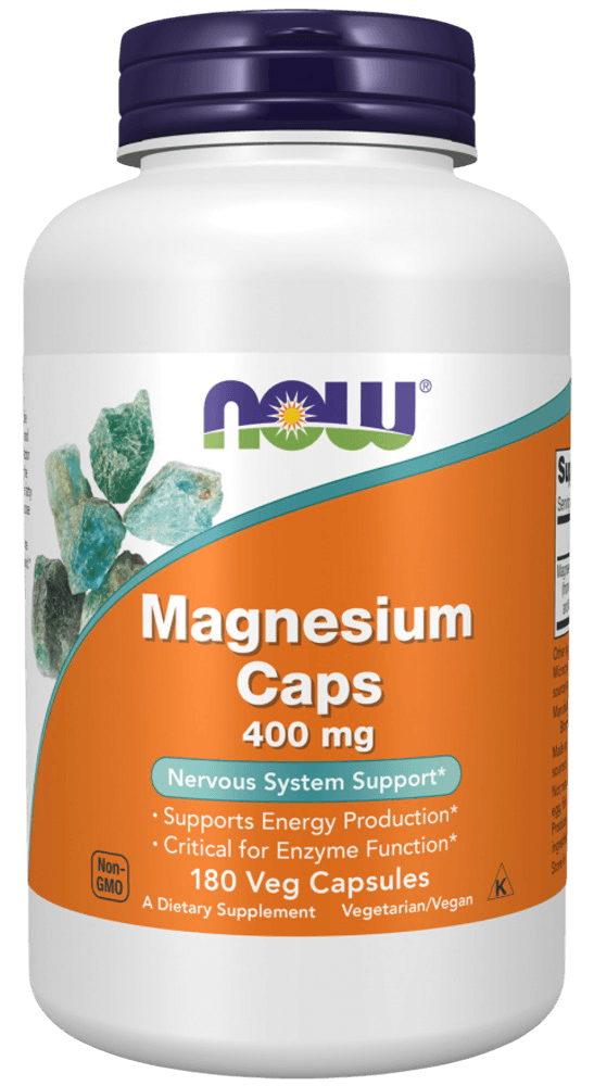 Магний Now Magnesium 400 мг 180 капс