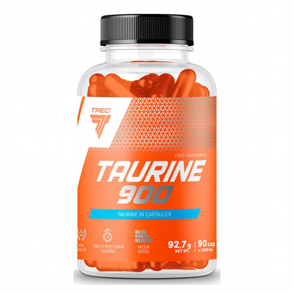 Таурин Trec Taurine 900 90 капс