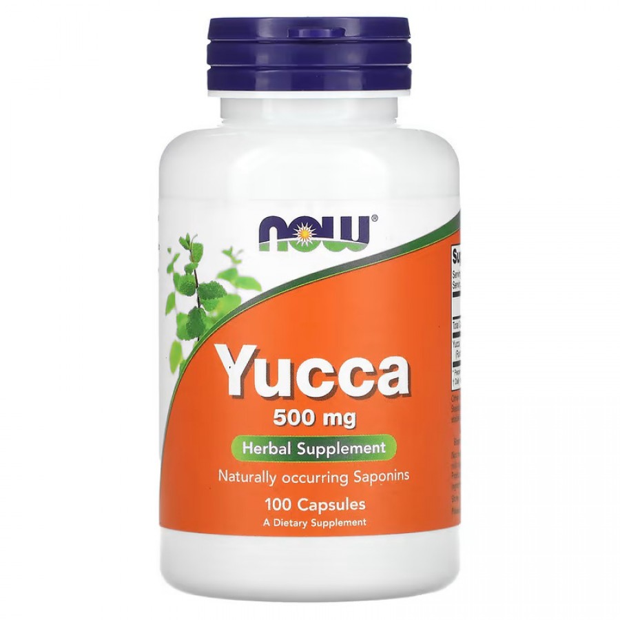 Юкка Now Yucca 500 мг 100 капс