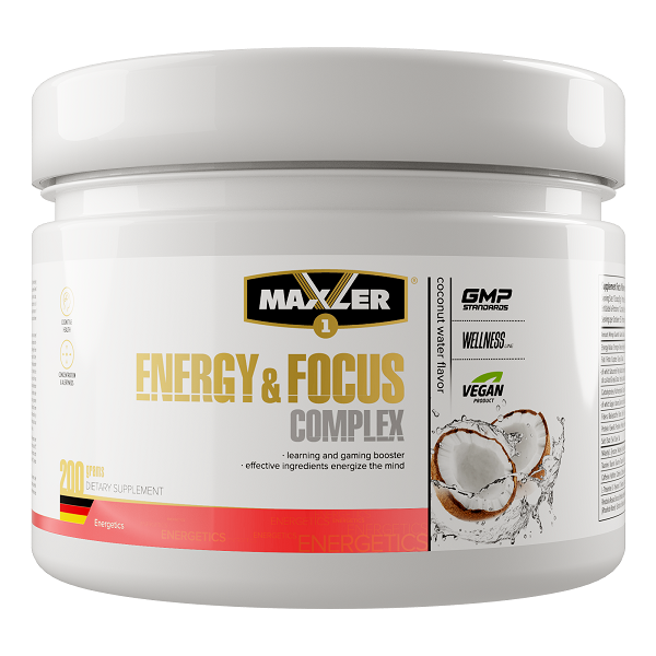 Энерджи Фокус Maxler Energy and Focus 200г