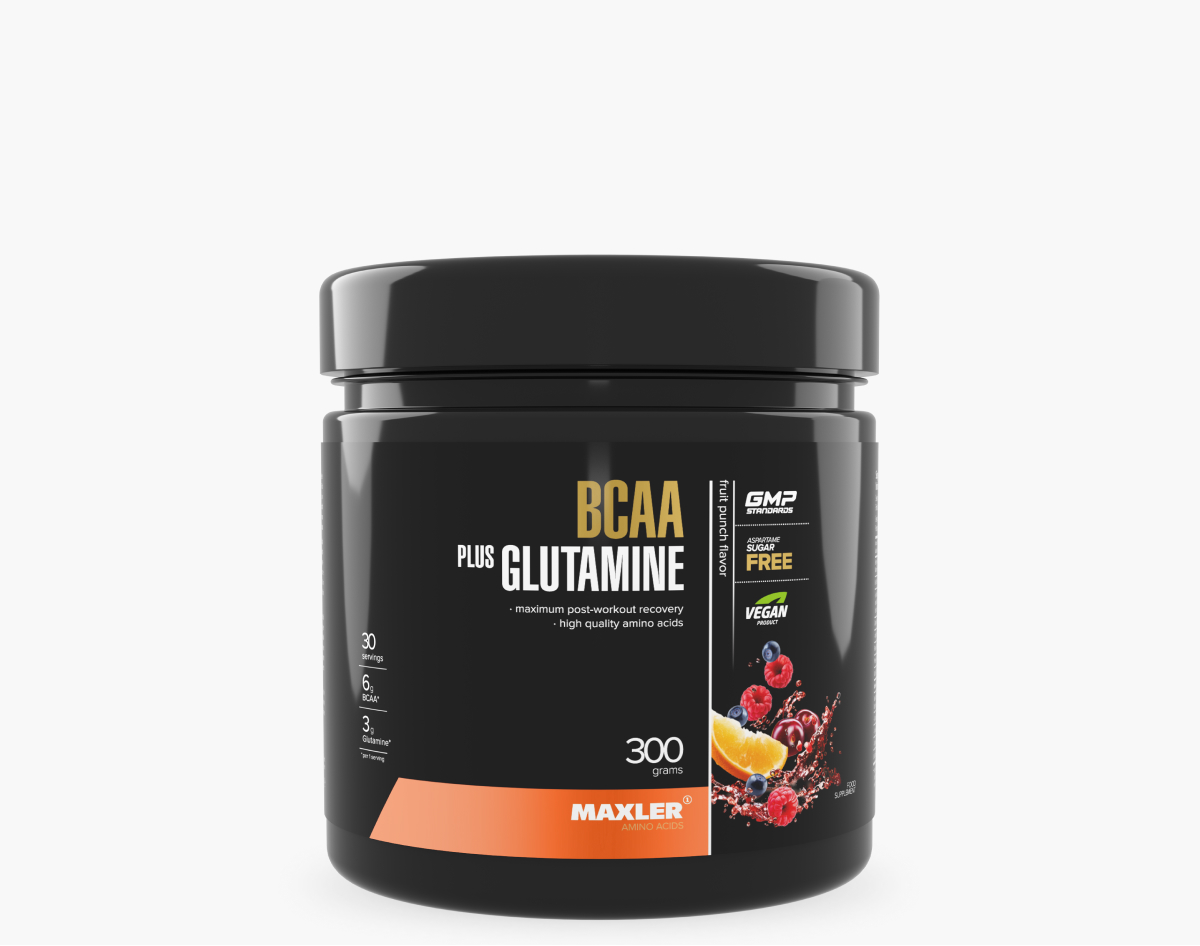 БЦАА Maxler BCAA Glutamine 300 г