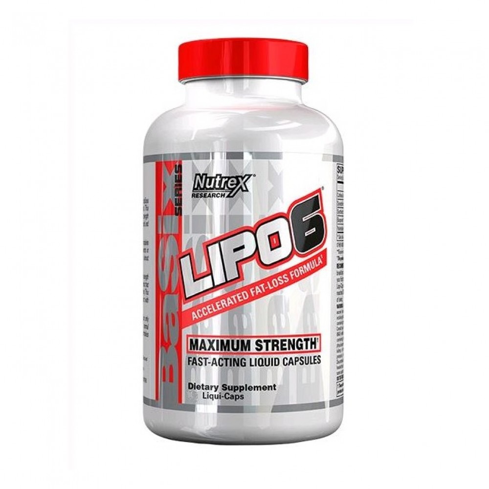Жиросжигатель Nutrex - LIPO-6 Liquid Capsules, 120capsules