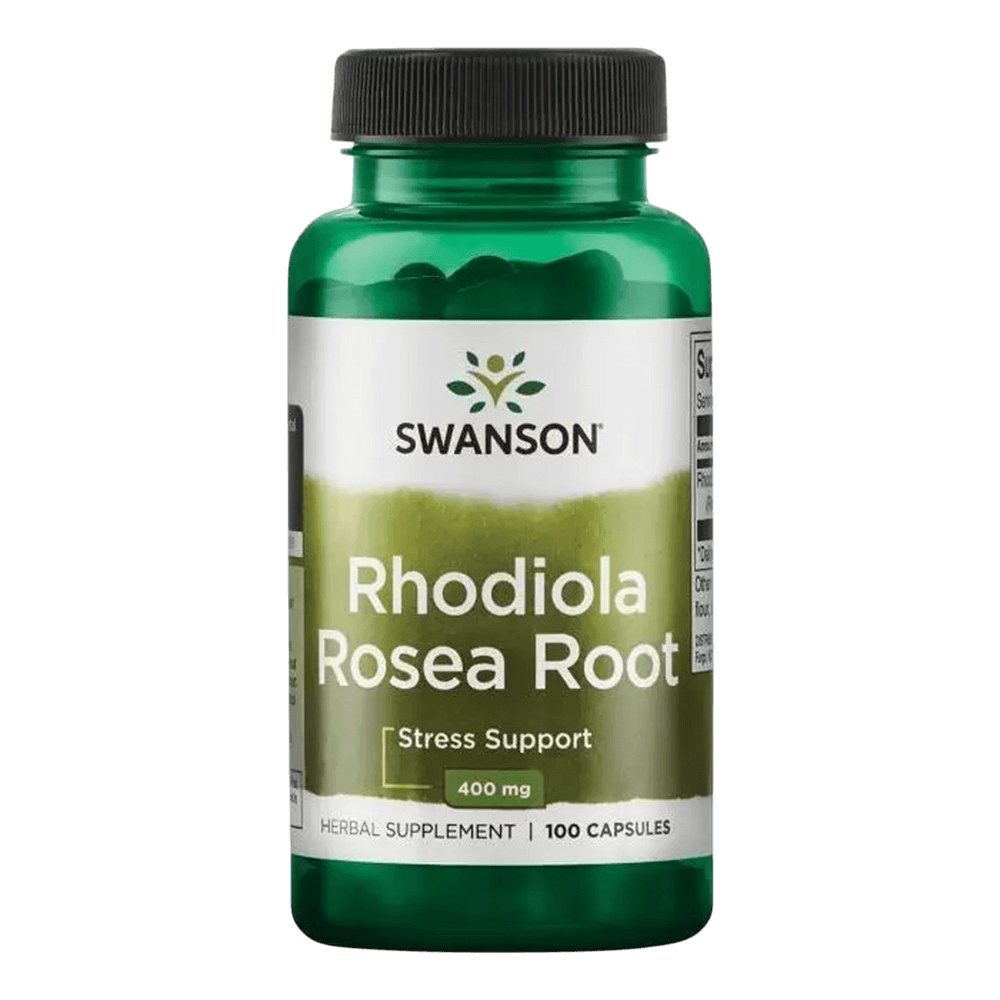 Родиола Розовая Swanson Rhodiola Rosea Root 100 капс