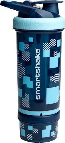 SmartShake Возрождение 750 мл  Синий-пиксельный