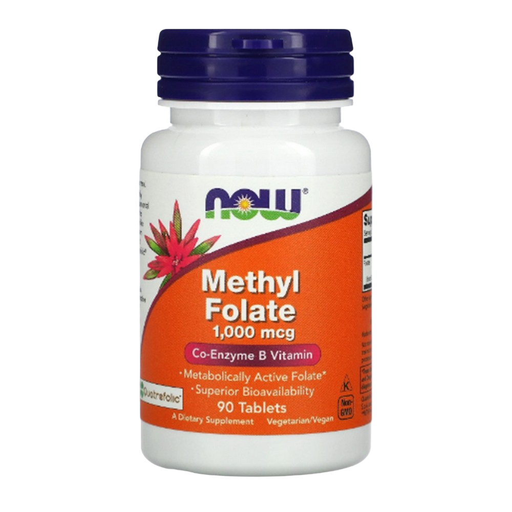 Метил Фолате Now Methyl Folate 90 таб