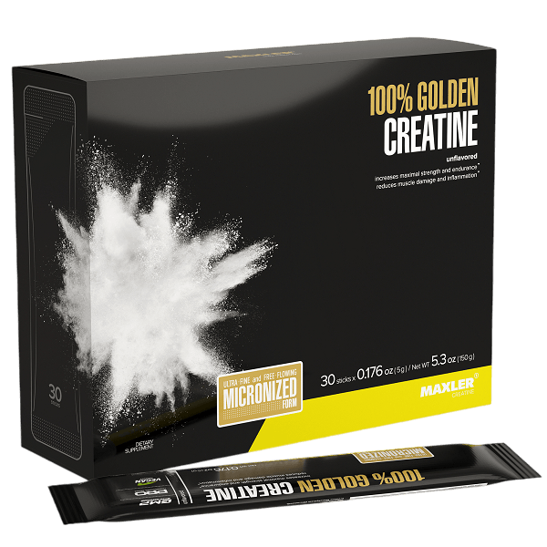 Креатин Maxler Golden Creatine 30x5g sticks (display box)