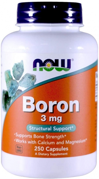 Бор Now BORON 3mg 250 капс