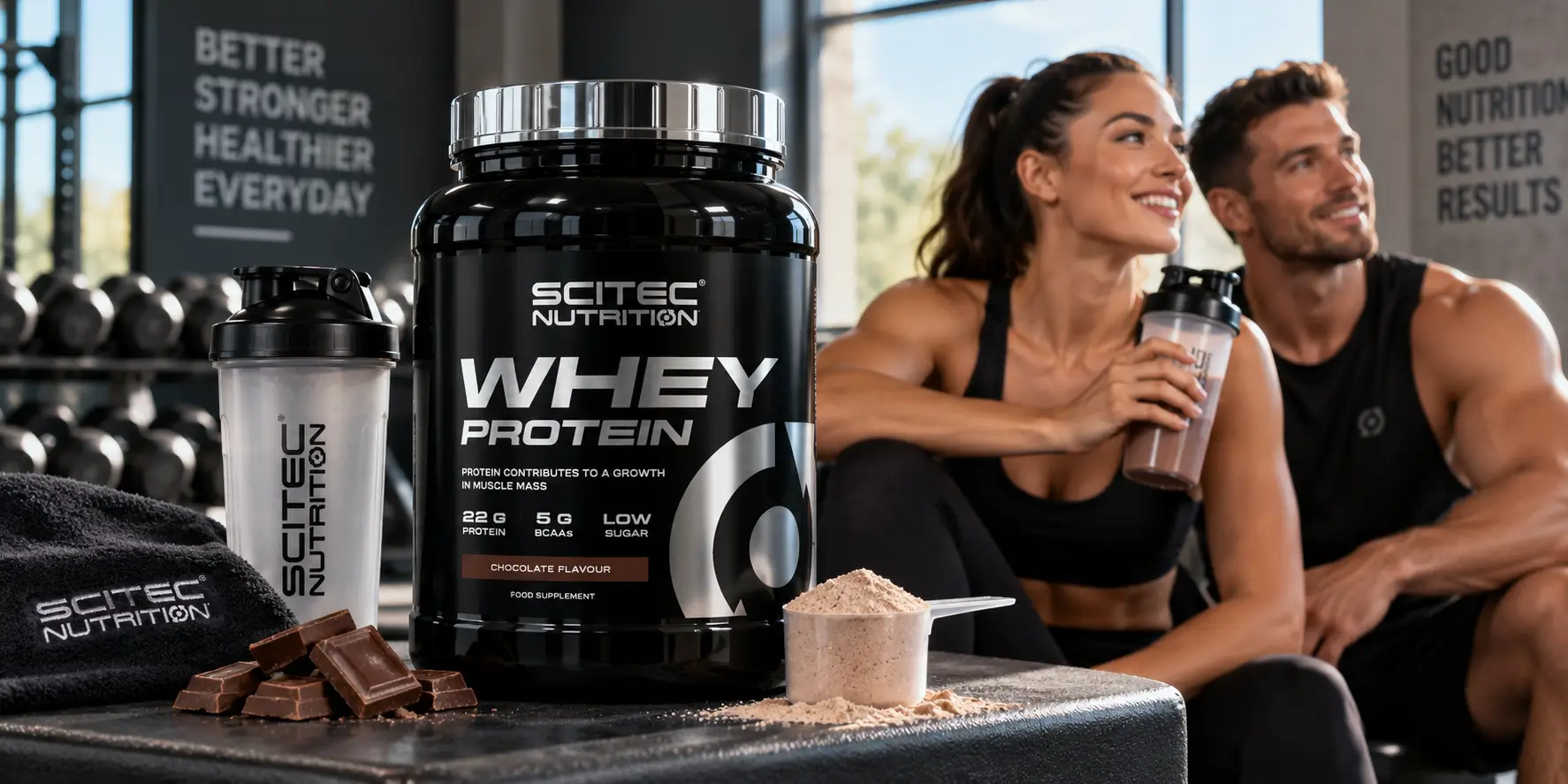 Scitec Whey: особенности протеина, состав и как принимать