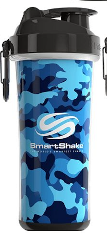 SmartShake Двойная стенка 750 мл Камо Голубой