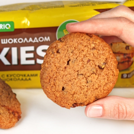 Bombbar SNAQ FABRIQ печенье овсяное 1уп.(9шт)