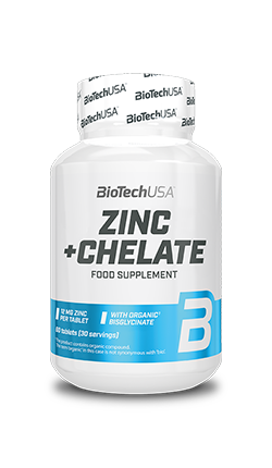 Цинк BioTech Zinc Chelate 60 tabs