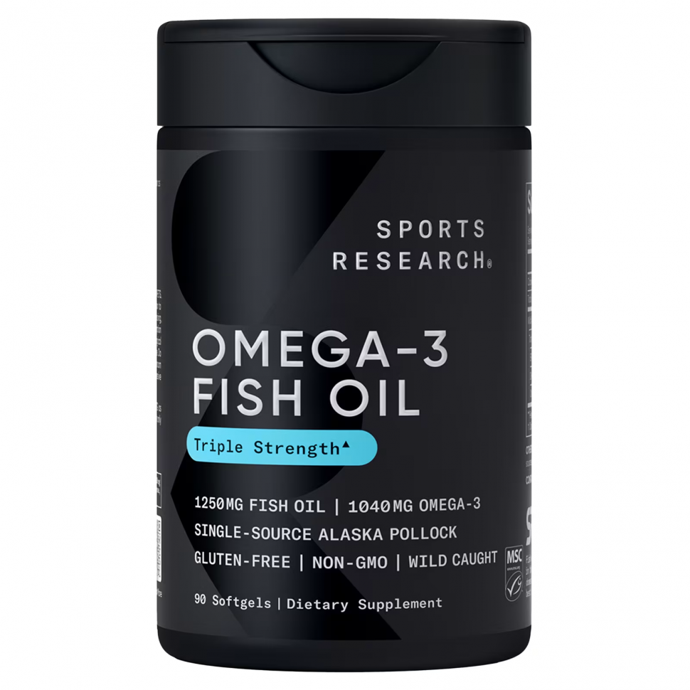 Омега 3 Sports Research Omega 3 90 Гель.капс