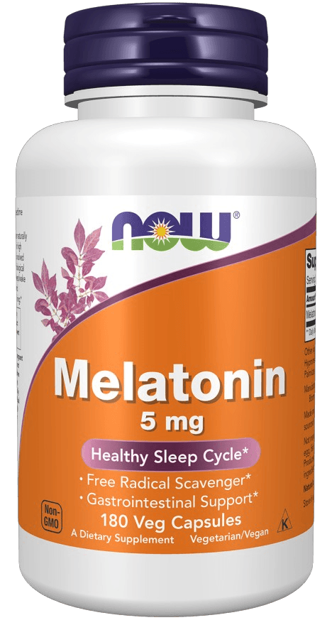 NOW Melatonin 5mg 180 капс
