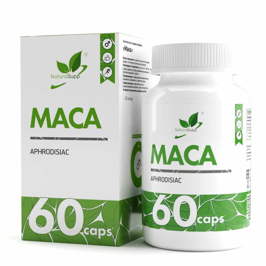 Мака Перуанская NaturalSupp Maca 60 капс