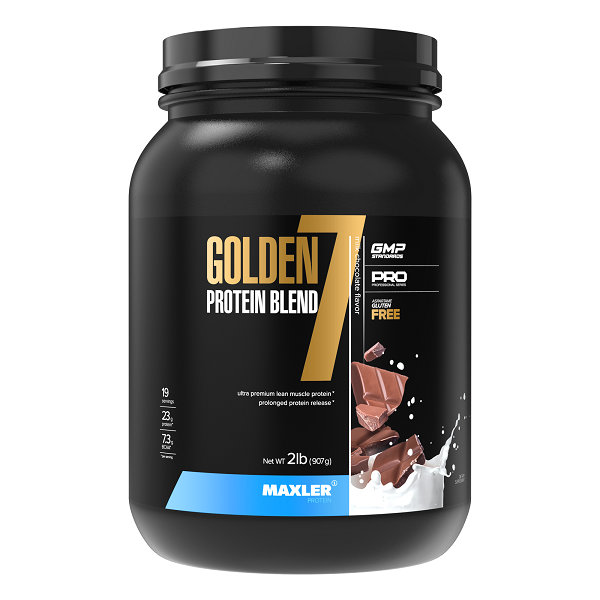 Комплексный протеин Maxler Golden 7 Protein Blend 907 г