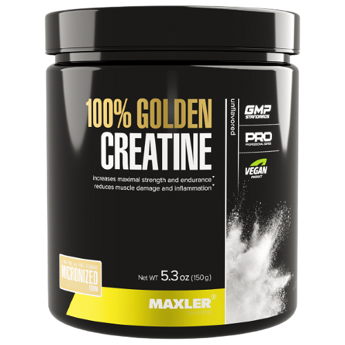 Креатин Maxler 100% Golden Creatine 150г (can) Micronized NEW!