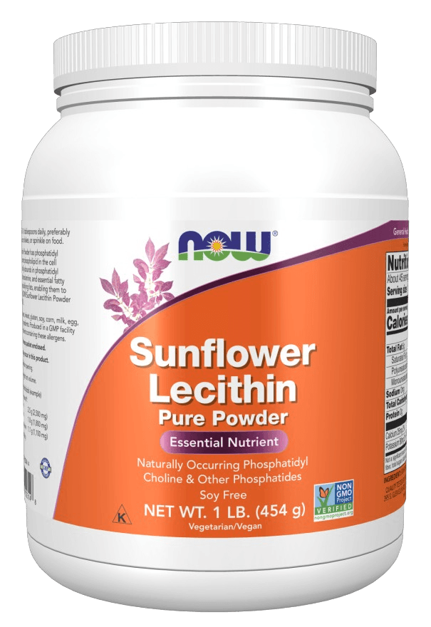 Подсолнечный Лецитин Now Sunflower Lecithin 454г