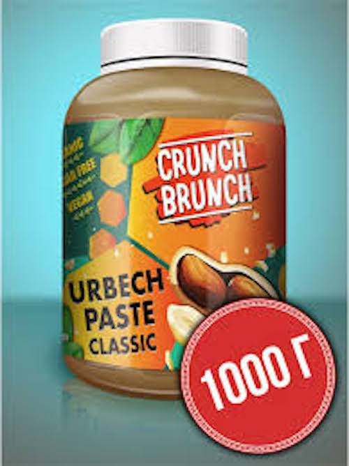 Crunch-Brunch Арахисовая паста 1000 г с Шоколадом