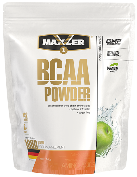 БЦАА Maxler BCAA POWDER 2:1:1 SUGAR FREE BAG 1000 гр