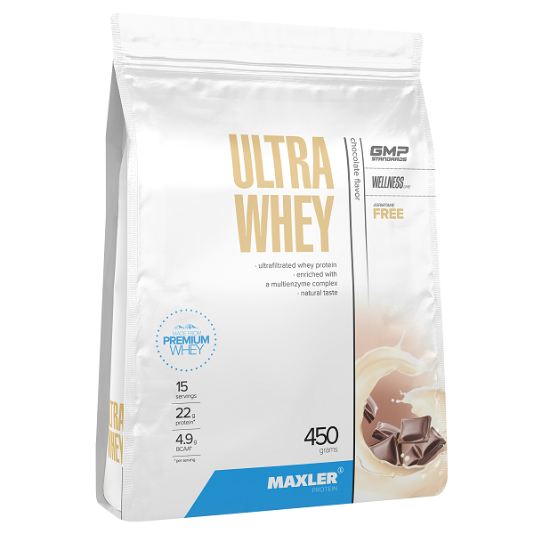 Сывороточный протеин Maxler Ultra Whey 450g (Bag)