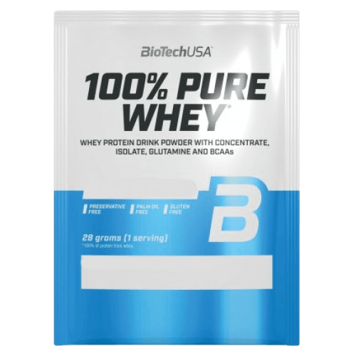 Сывороточный протеин BioTechUSA 100% Pure Whey 28г