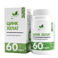 Цинк Хелат NaturalSupp Zinc Chelate 60 капс