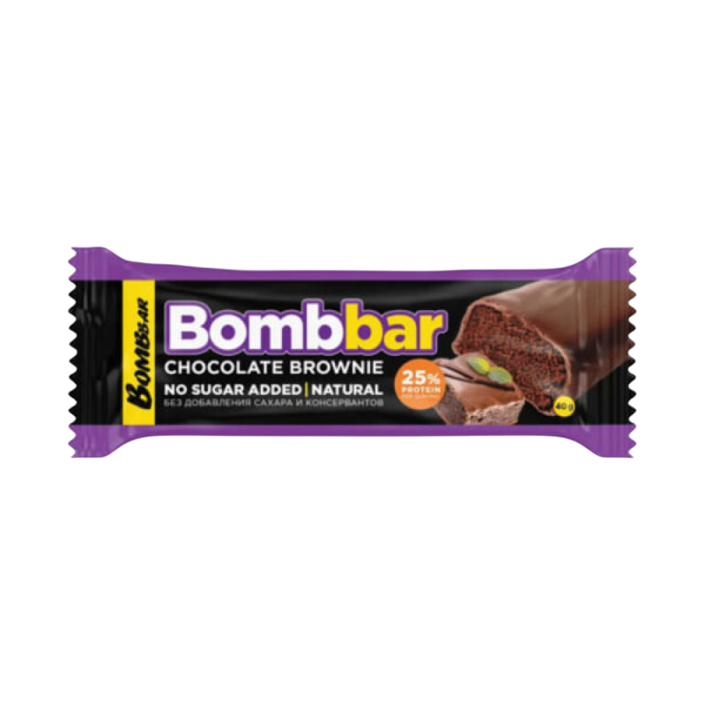 Bombbar Батончик глазированный в шоколаде 40гр