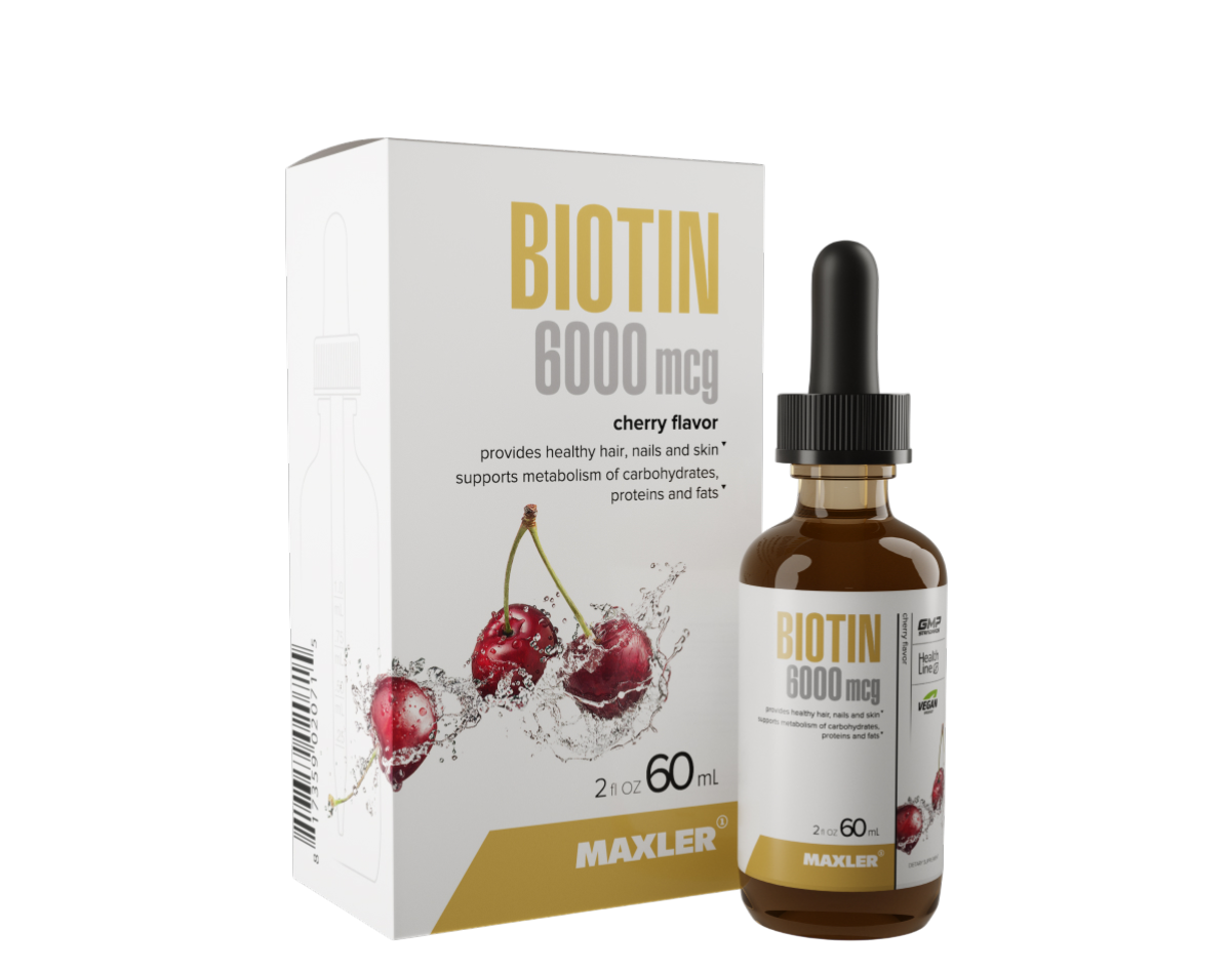 Биотин Maxler Biotin 6000 mcg 60ml