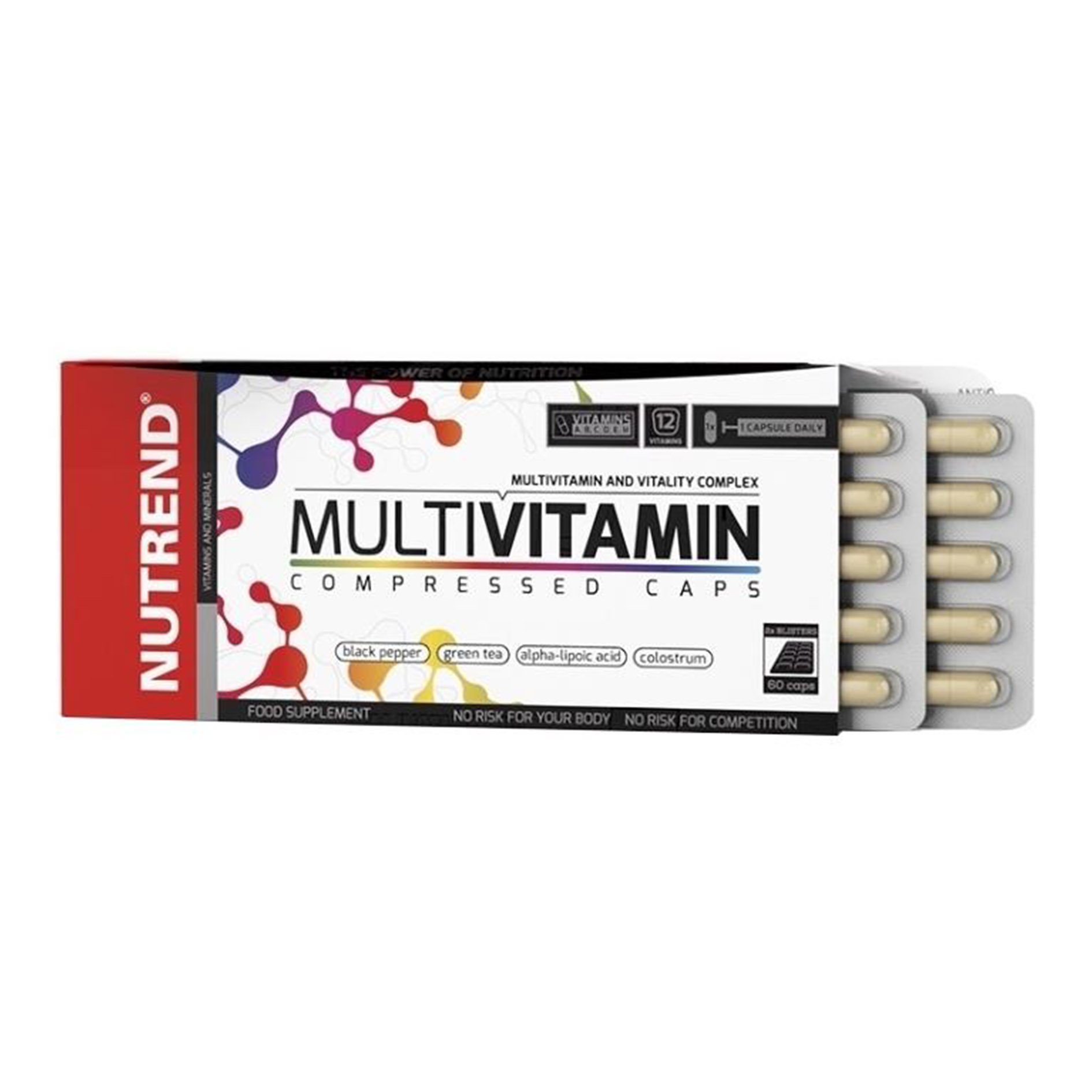 Витамины Nutrend MultiVitamin Compressed 60 капс