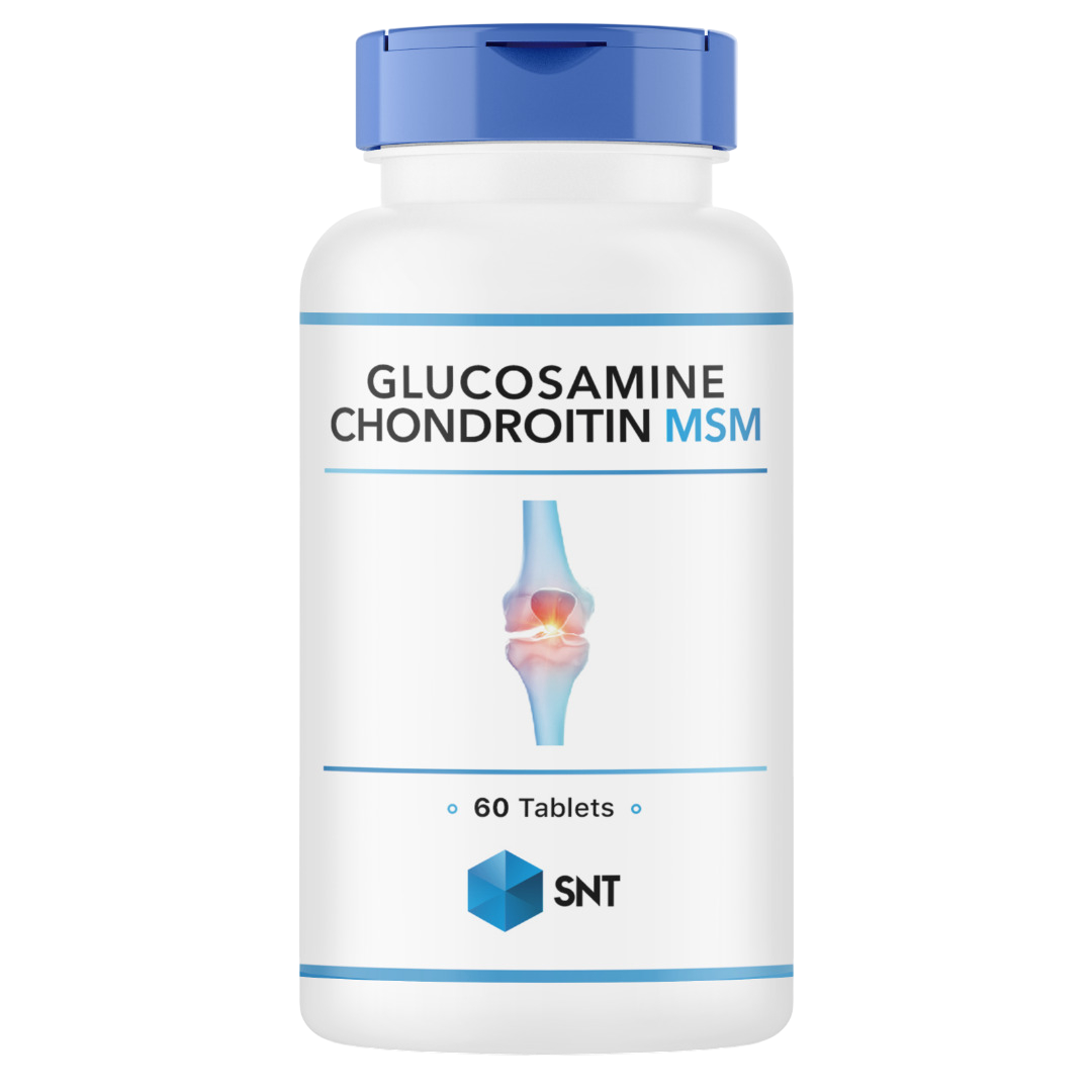 Глюкозамин Хондроитин МСМ SNT Glucosamine Chondroitin MSM 60 таб