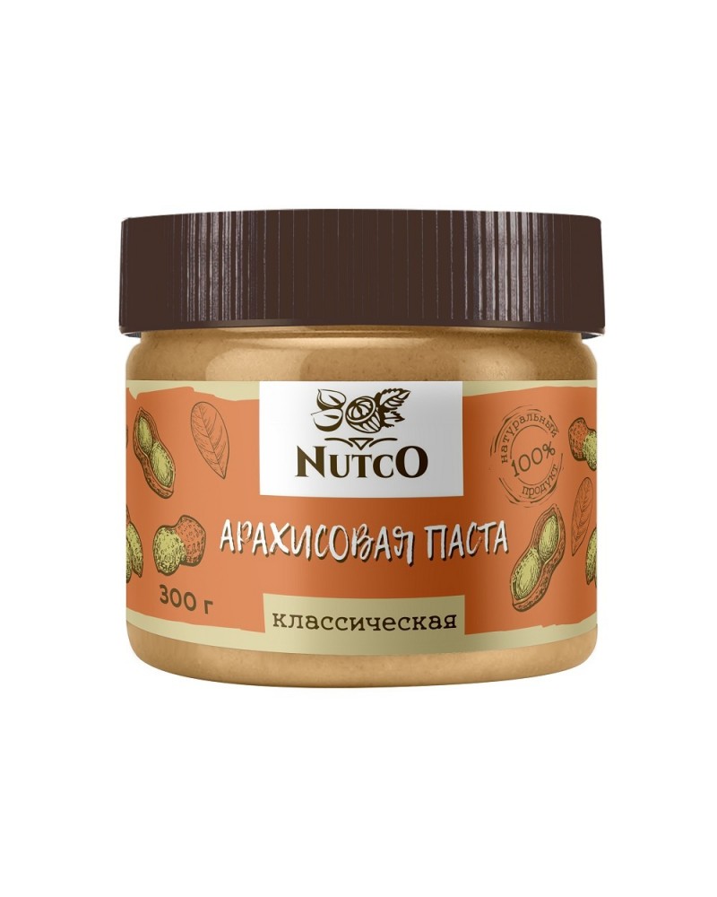 NUTCO Арахисовая Паста Классическая 300г