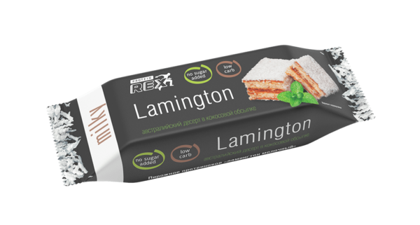 Proteinrex Пирожное протеиновое Lamington 1шт - 50 г
