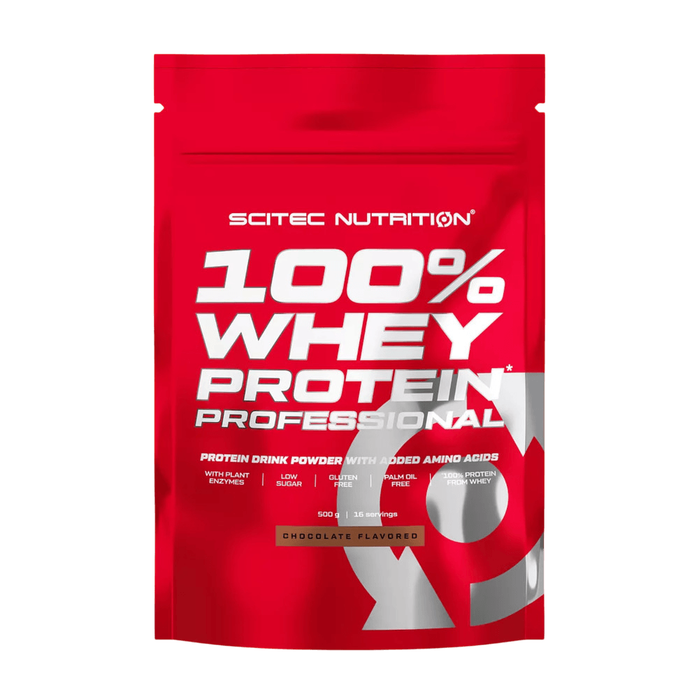 Сывороточный протеин Scitec 100% Whey Protein Professional 500 г