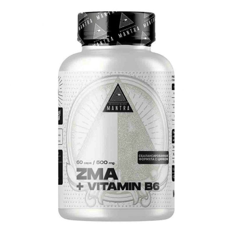 ЗМА+Б6 Mantra ZMA+b6 90 капс
