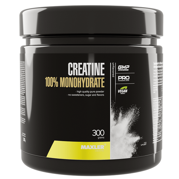 Креатин Maxler 100% Creatine Monohydrate 300g