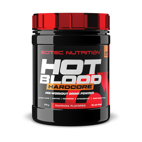 Предтрен Scitec Hot Blood Hardcore (375 гр.)