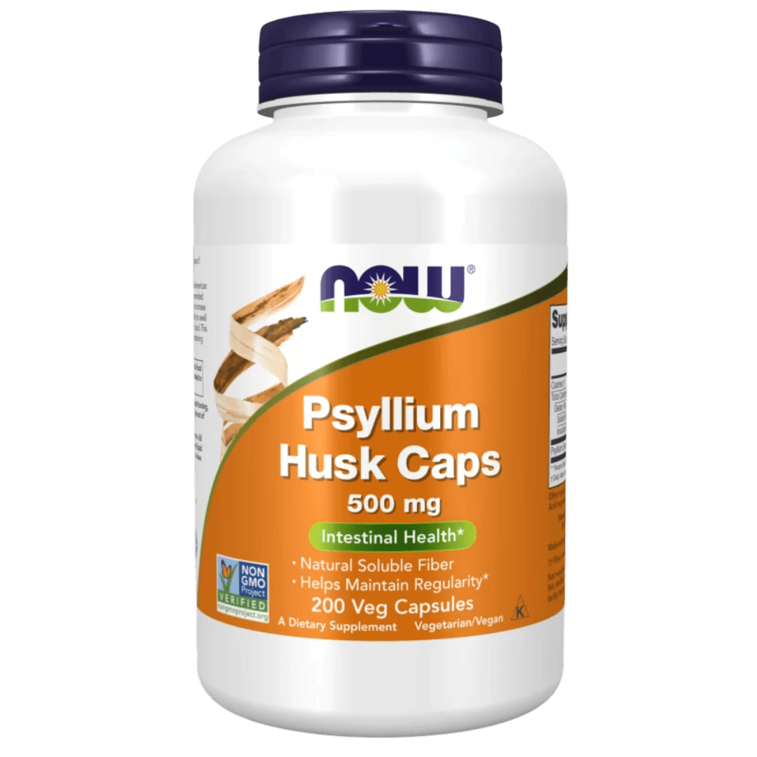 Псиллиум Now Psyllium Husk 500mg 200 капс
