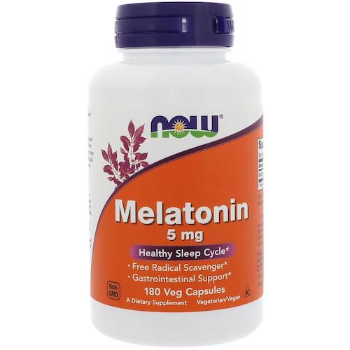 NOW Melatonin 5mg 180 капс
