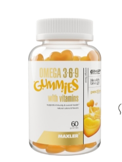 Maxler Omega 3-6-9 GUMMIES 60 капс