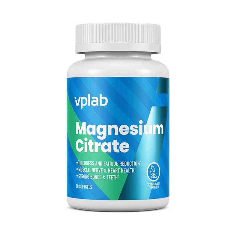 Магний VPLab Magnesium Citrate 90 капс