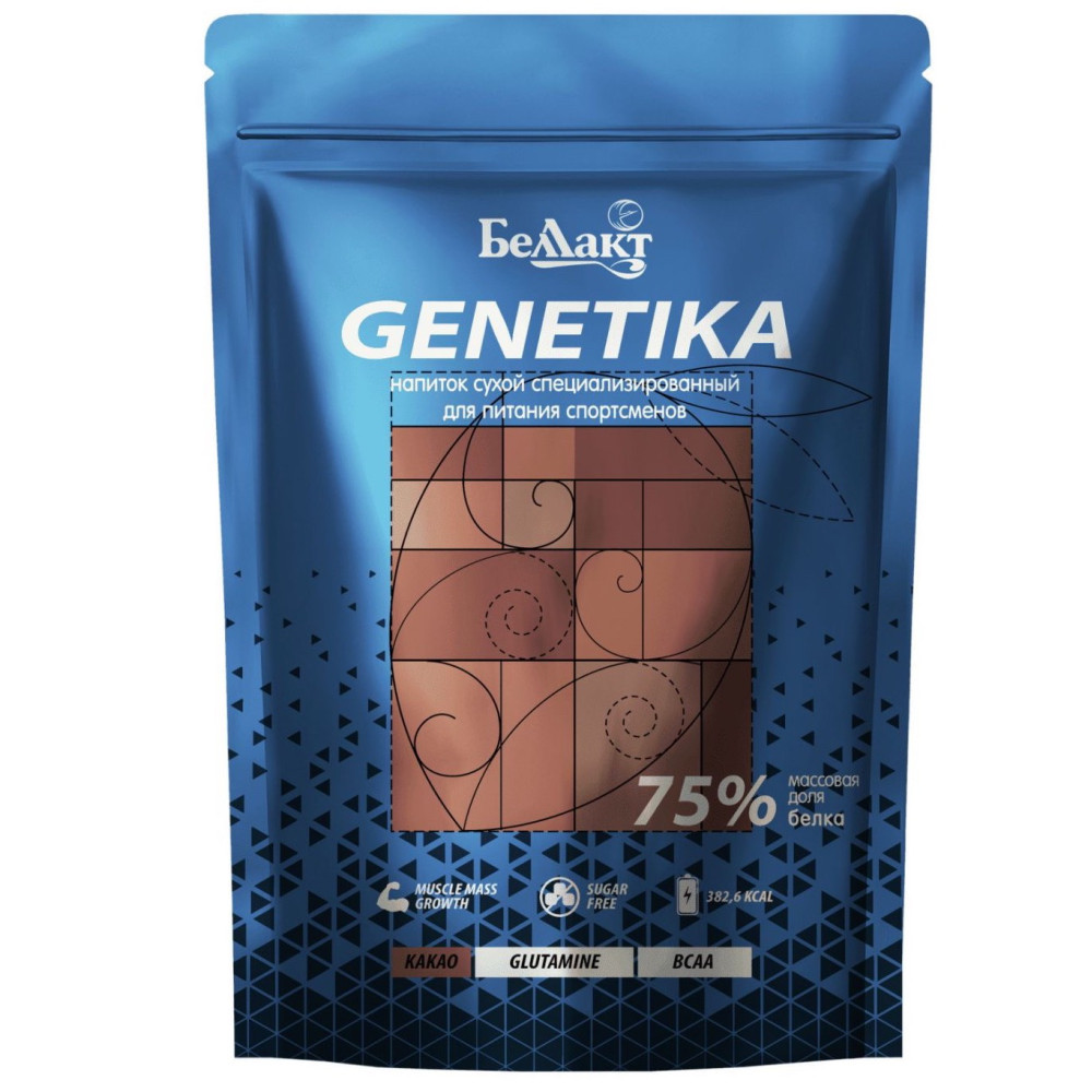 Сывороточный Протеин Беллакт Genetika 75% 900г