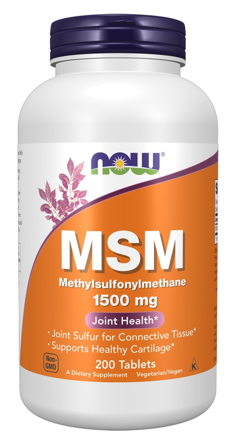 МСМ Now MSM 1500mg 200 таб