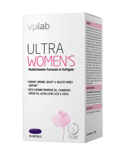 Витамины Женские VPLab Ultra Women's Multivitamin Formula 90 Гель.капс