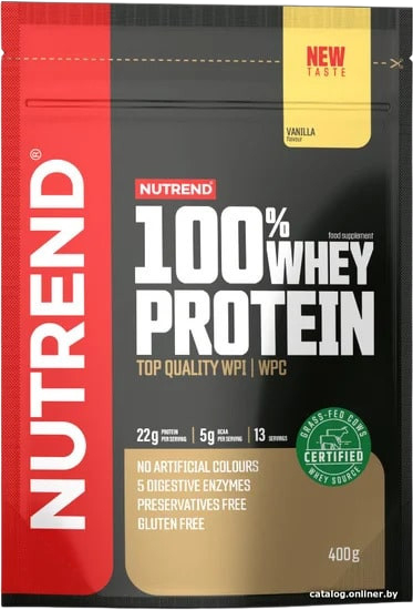 Сывороточный протеин Nutrend 100% Whey Protein 400г
