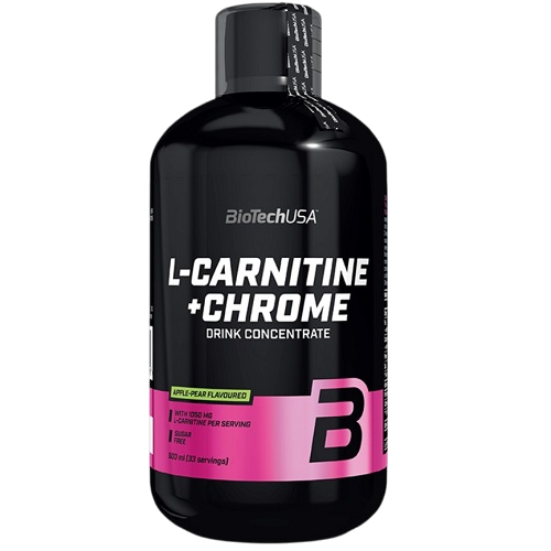 Л Карнитин BioTech USA L Carnitine 35.000 mg  Chrome 500 мл