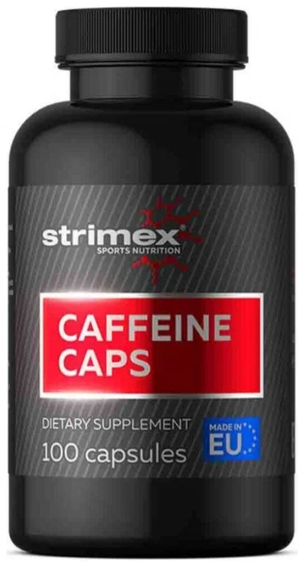 Кофеин Strimex Caffeine 200 мг 100 капс