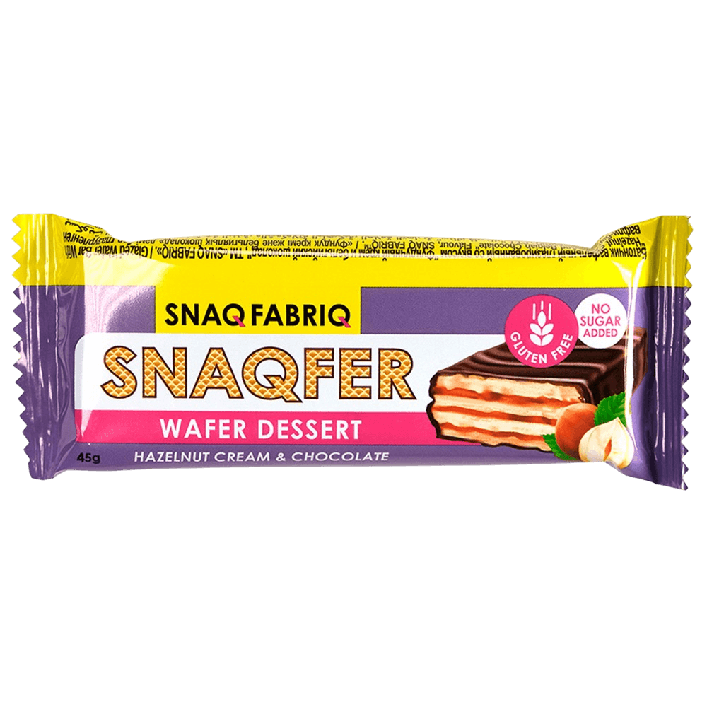 Батончик Вафельный Глаз. Snaq Fabriq 45г
