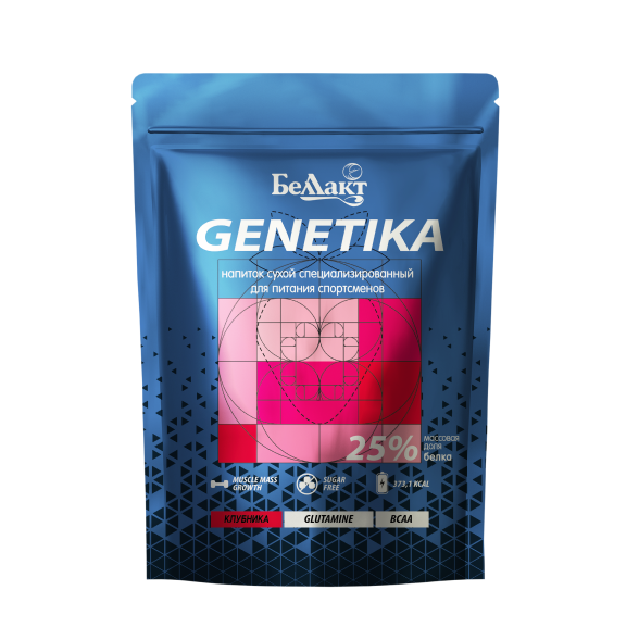 Гейнер Беллакт Genetika 25% 500г